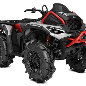 2025 Can-Am Outlander X MR 1000R Hyper Silver & Legion Red
